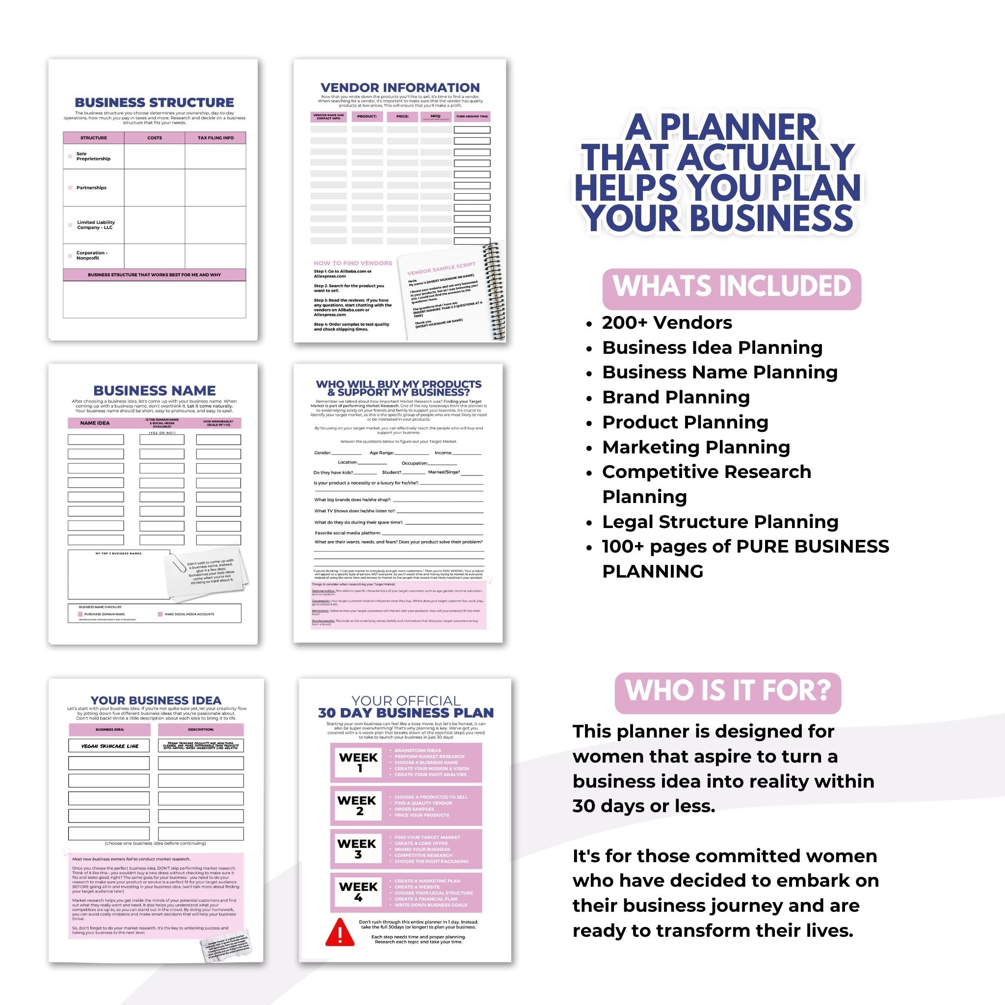 The Business Blueprint Planner - MGC
