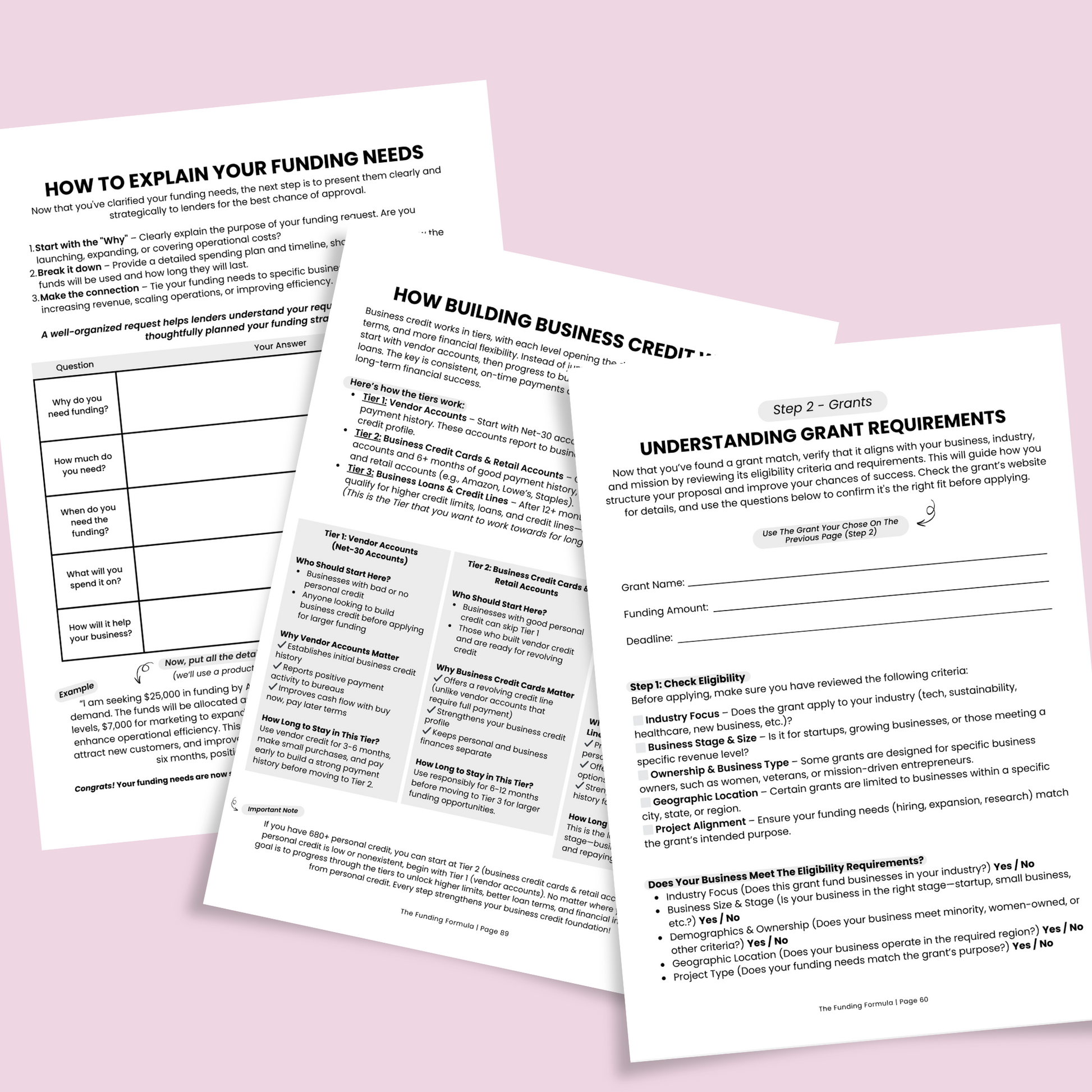 The Funding Formula Planner