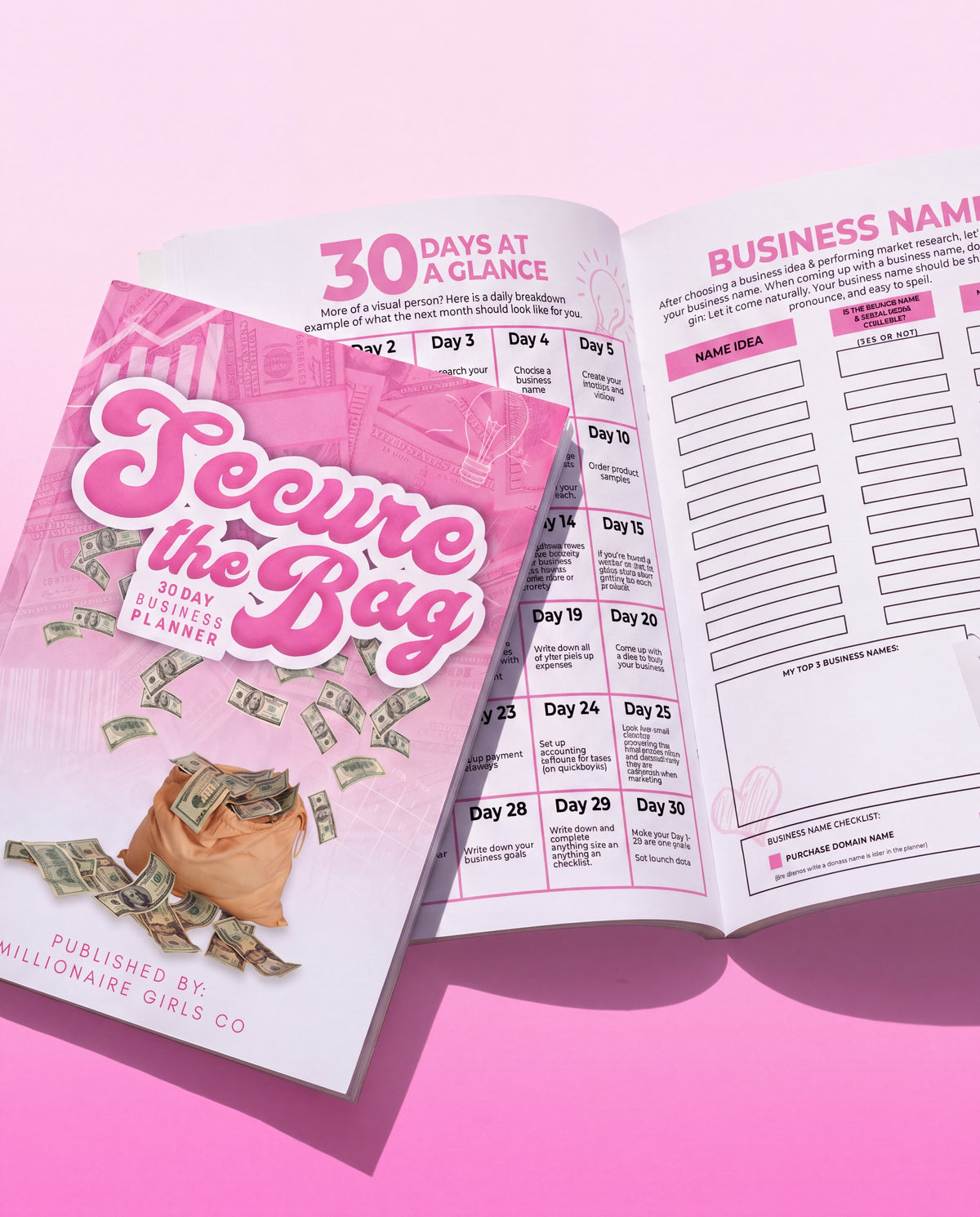 Secure The Bag Planner